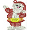 Ponchado Navidad Santa Claus completo calidad listo para bordar en Printernet
