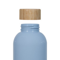 CILINDRO LEMN AZUL PASTEL SÓLIDO - vista 3