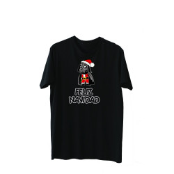 Playera Diseño Navidad Vader Darth New Year Unico Printernet