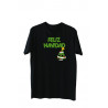 Playera Diseño Feliz Navidad con árbol  Diseño Unico Printernet