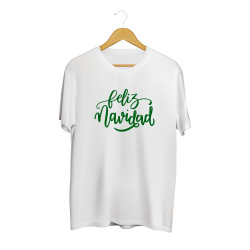 Playera Diseño Feliz Navidad Frase Diseño Unico Printernet