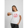 Playera Diseño Feliz Navidad con árbol Diseño rojo Printernet