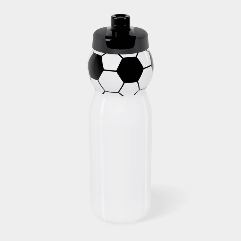 CILINDRO DEPORTIVO SOCCER BLANCO Y NEGRO - vista 1