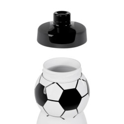 CILINDRO DEPORTIVO SOCCER BLANCO Y NEGRO - vista 3