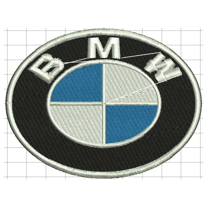 Ponchado Logo BMW para bordar en Printernet