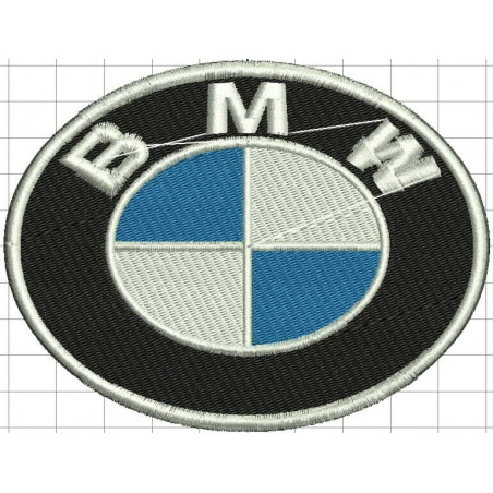 Ponchado Logo BMW para bordar en Printernet