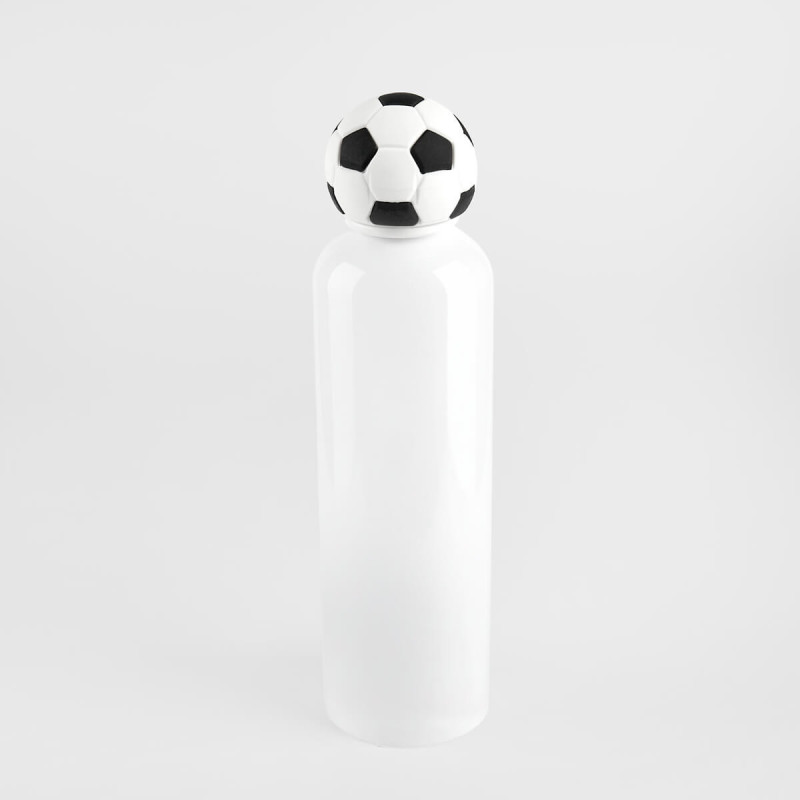 CILINDRO METÁLICO SOCCER BLANCO - vista 1