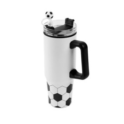 TERMO SOCCER BLANCO Y NEGRO - vista 6