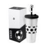 VASO SOCCER BLANCO Y NEGRO - vista 6