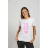 Printernet Playera De Manga Corta con Diseño de Amor y amistad 10 mil besos, Ideal para Regalo