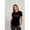 Printernet Playera De Manga Corta con Diseño de Amor y amistad Novios con Globos, Ideal para Regalo
