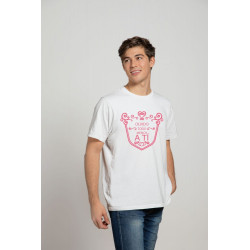 Printernet Playera De Manga Corta con Diseño de Amor y amistad Olvido todo menos a ti, Ideal para Regalo