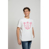 Printernet Playera De Manga Corta con Diseño de Amor y amistad Olvido todo menos a ti, Ideal para Regalo