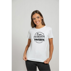 Printernet Playera De Manga Corta con Diseño de Amor y amistad Olvido todo menos a ti, eres mi persona favorita