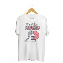 Printernet Playera De Manga Corta con Diseño de Amor y amistad , Me atraes mucho