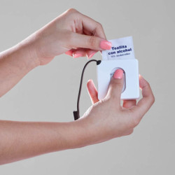 ESTUCHE CON PADS DE ALCOHOL - vista 2