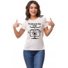 Printernet Playera De Manga Corta con Diseño de Amor y amistad Tu sonrisa me hace click