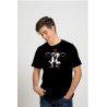 Printernet Playera De Manga Corta con Diseño de Amor y amistad, Amor en las nubes
