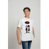 Printernet Playera De Manga Corta con Diseño de Amor y amistad, De la mano corazon