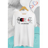 Printernet Playera De Manga Corta con Diseño de Amor y amistad, Eres Irresistible