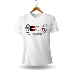 Printernet Playera De Manga Corta con Diseño de Amor y amistad, Eres Irresistible