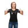 Printernet Playera De Manga Corta con Diseño de Amor y amistad,Burbujas de Amor