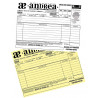 1000 formatos tamaño 1/2 carta negro impresos en original y una copia personalizadas alta calidad Printernet