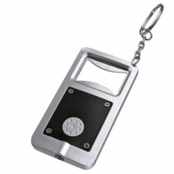 LLAVERO DESTAPADOR C/LUZ STADIUM NEGRO | Printernet