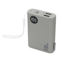 POWER BANK MUSK GRIS | Printernet