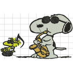 Ponchado Snoopy para bordar en Printernet