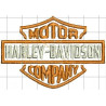 Ponchado logo Harley Davidson Auto para bordar en Printernet