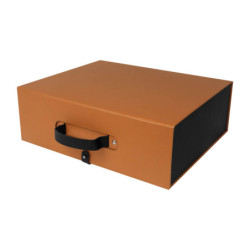 CAJA DE REGALO VERNE NEGRO | Printernet