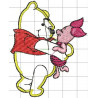 Ponchado Winnie The Pooh para bordar en Printernet