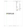 Ponchado logo Caterpillar  para bordar en Printernet