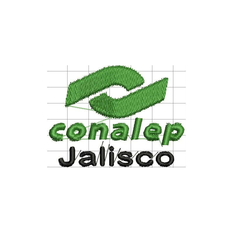 Ponchado CONALEP  Colegio Nacional de Educación Profesional Técnica para bordar en Printernet