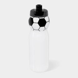 CILINDRO DEPORTIVO SOCCER BLANCO Y NEGRO | Printernet
