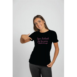 Printernet Playera De Manga Corta con Diseño de Dia de la Mujer Sigue Luchando