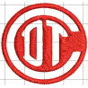 Ponchado Deportivo Toluca Futbol  para bordar en Printernet