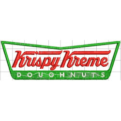 Ponchado Krispy Creams Donas  para bordar en Printernet