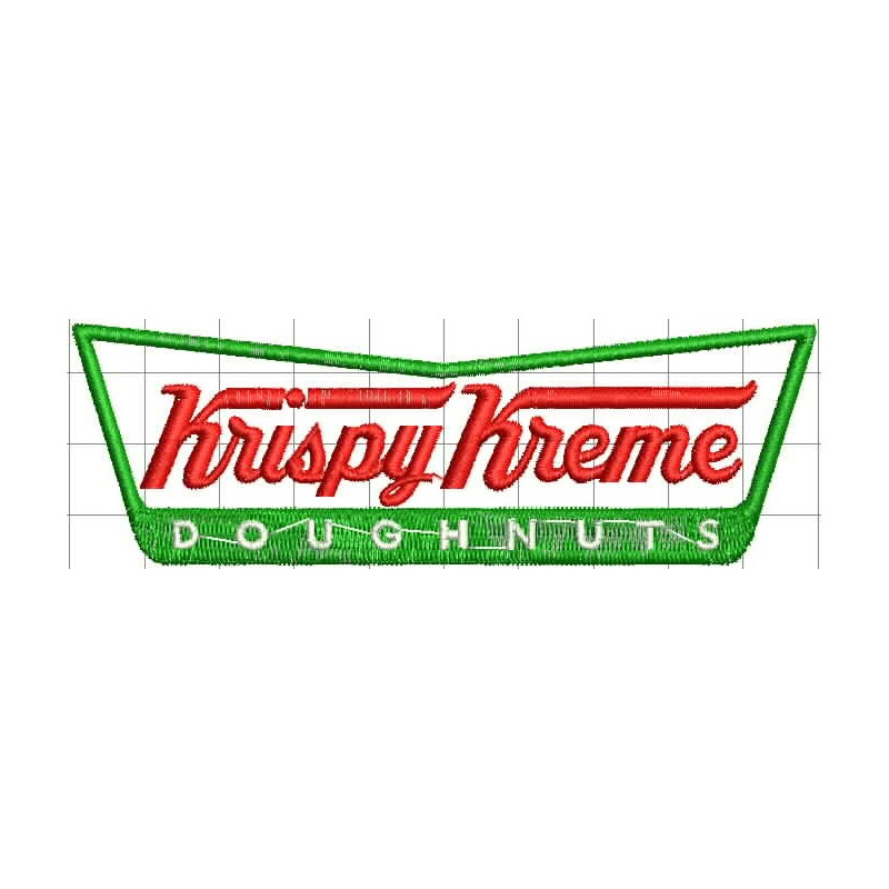 Ponchado Krispy Creams Donas  para bordar en Printernet