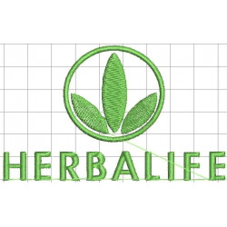 Ponchado HERBALIFE para bordar en Printernet
