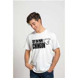 Playera Printernet Alta Calidad Feliz  Día Del Padre Diseño Soy Un Papá Chingón
