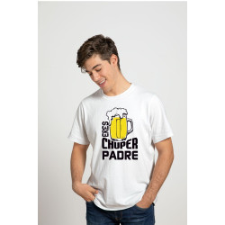 Playera Printernet Alta Calidad Feliz Día Del Padre Diseño Eres Chuper Padre