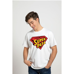 Playera Día Del Padre Diseño Eres mi Super Papa