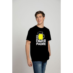 Playera Printernet Alta Calidad Feliz Día Del Padre Diseño Eres Chuper Padre