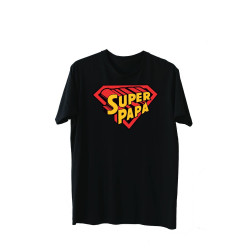 Playera Printernet Alta Calidad Original Feliz Día Del Padre Diseño Súper Papá