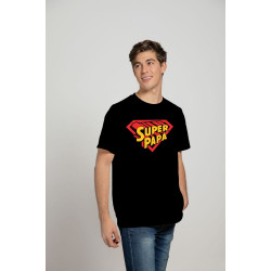 Playera Printernet Alta Calidad Original Feliz Día Del Padre Diseño Súper Papá
