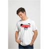 Printernet Playera De Manga Corta Feliz día del Padre Hat Fathers Day