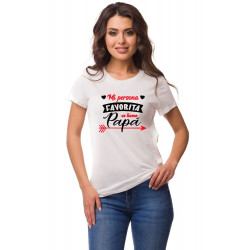 Printernet Playera De Manga Corta Feliz día del Padre Mi persona Favorita