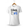 Printernet Playera Feliz día del Padre Soy fan numero 1 de mi PAPA